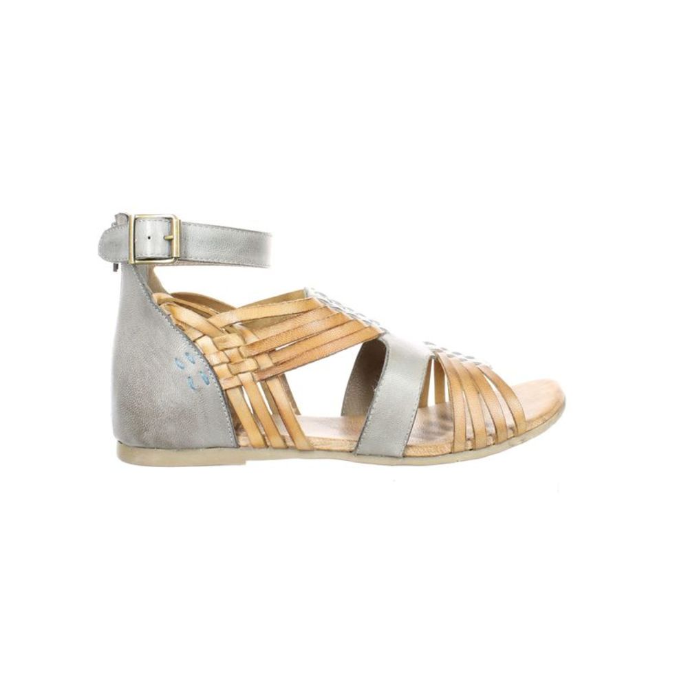 Roan Womens Scarletty Bronze Ankle Strap Sandals Size 9.5 Medium (B, M)